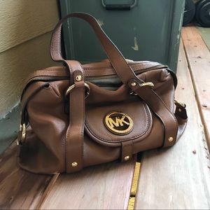 Michael Kors Brown Leather Handbag - Authentic